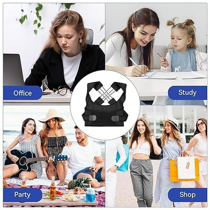 Adjustable Posture Corrector Upper Back Shoulder Posture Belt